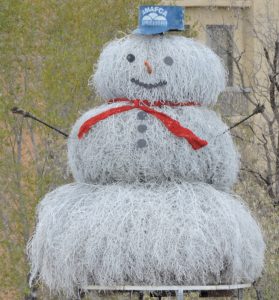 2016 Tumbleweed Snowman