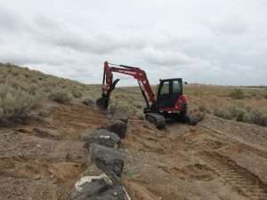 Westage Dam Vegetation Removal_6.29.2021