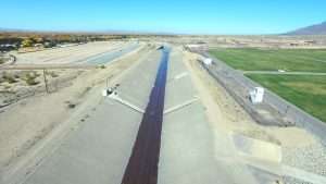 North Diversion Channel aerial photo - 11.2.2017