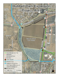 Hubbell Dam Expansion - Existing Conditions Project Area