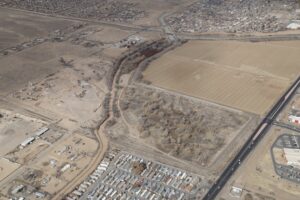 Hubbell Dam Expansion Aerial Photo 2.1.2022